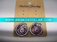 Wholesale new arrival 50dozens ancients silver oil drip dangle earrings wholesale