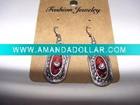 Wholesale new arrival 50dozens ancients silver oil drip dangle earrings wholesale