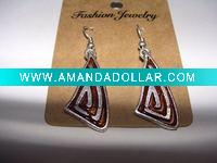 Wholesale new arrival 50dozens ancients silver oil drip dangle earrings wholesale