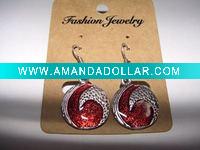 Wholesale new arrival 50dozens ancients silver oil drip dangle earrings wholesale