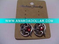 Wholesale new arrival 50dozens ancients silver oil drip dangle earrings wholesale