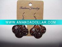 Wholesale new arrival 50dozens ancients silver oil drip dangle earrings wholesale