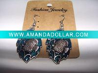 Wholesale new arrival 50dozens ancients silver oil drip dangle earrings wholesale