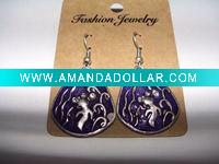 Wholesale new arrival 50dozens ancients silver oil drip dangle earrings wholesale