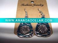 Wholesale new arrival 50dozens ancients silver oil drip dangle earrings wholesale