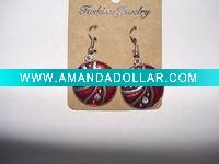 Wholesale new arrival 50dozens ancients silver oil drip dangle earrings wholesale