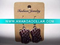 Wholesale new arrival 50dozens ancients silver oil drip dangle earrings wholesale