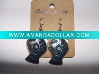 Wholesale new arrival 50dozens ancients silver oil drip dangle earrings wholesale