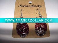 Wholesale new arrival 50dozens ancients silver oil drip dangle earrings wholesale