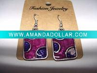 Wholesale new arrival 50dozens ancients silver oil drip dangle earrings wholesale