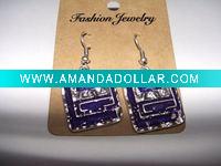 Wholesale new arrival 50dozens ancients silver oil drip dangle earrings wholesale