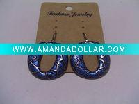 Wholesale new arrival 50dozens ancients silver oil drip dangle earrings wholesale