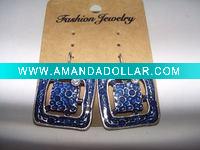 Wholesale new arrival 50dozens ancients silver oil drip dangle earrings wholesale