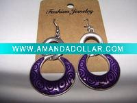 Wholesale new arrival 50dozens ancients silver oil drip dangle earrings wholesale