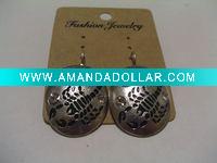 Wholesale new arrival 50dozens ancients silver oil drip dangle earrings wholesale