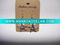 Wholesale new arrival 50dozens ancients silver oil drip dangle earrings wholesale