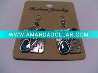 Wholesale new arrival 50dozens ancients silver oil drip dangle earrings wholesale