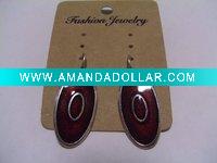 Wholesale new arrival 50dozens ancients silver oil drip dangle earrings wholesale
