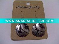 Wholesale new arrival 50dozens ancients silver oil drip dangle earrings wholesale