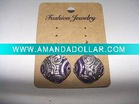 Wholesale new arrival 50dozens ancients silver oil drip dangle earrings wholesale
