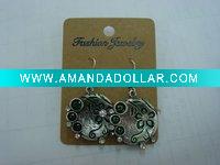 Wholesale new arrival 50dozens ancients silver oil drip dangle earrings wholesale