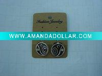 Wholesale new arrival 50dozens ancients silver oil drip dangle earrings wholesale