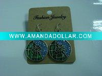 Wholesale new arrival 50dozens ancients silver oil drip dangle earrings wholesale