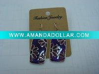 Wholesale new arrival 50dozens ancients silver oil drip dangle earrings wholesale