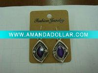 Wholesale new arrival 50dozens ancients silver oil drip dangle earrings wholesale