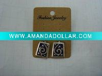 Wholesale new arrival 50dozens ancients silver oil drip dangle earrings wholesale