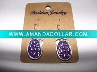 Wholesale new arrival 50dozens ancients silver oil drip dangle earrings wholesale