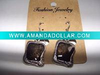 Wholesale new arrival 50dozens ancients silver oil drip dangle earrings wholesale