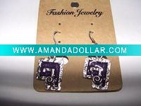 Wholesale new arrival 50dozens ancients silver oil drip dangle earrings wholesale