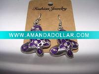 Wholesale new arrival 50dozens ancients silver oil drip dangle earrings wholesale
