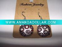 Wholesale new arrival 50dozens ancients silver oil drip dangle earrings wholesale