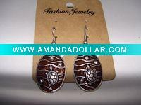 Wholesale new arrival 50dozens ancients silver oil drip dangle earrings wholesale