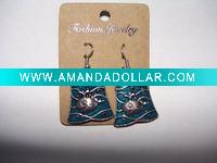 Wholesale new arrival 50dozens ancients silver oil drip dangle earrings wholesale