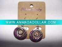 Wholesale new arrival 50dozens ancients silver oil drip dangle earrings wholesale