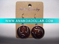 Wholesale new arrival 50dozens ancients silver oil drip dangle earrings wholesale