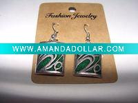 Wholesale new arrival 50dozens ancients silver oil drip dangle earrings wholesale