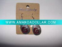 Wholesale new arrival 50dozens ancients silver oil drip dangle earrings wholesale