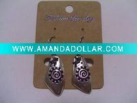 Wholesale new arrival 50dozens ancients silver oil drip dangle earrings wholesale