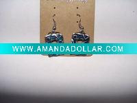 Wholesale new arrival 50dozens ancients silver oil drip dangle earrings wholesale