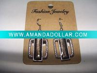 Wholesale new arrival 50dozens ancients silver oil drip dangle earrings wholesale