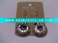 Wholesale new arrival 50dozens ancients silver oil drip dangle earrings wholesale