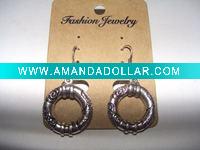 Wholesale new arrival 50dozens ancients silver oil drip dangle earrings wholesale