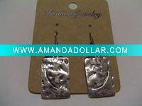 Wholesale new arrival 50dozens ancients silver oil drip dangle earrings wholesale