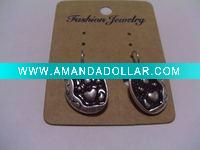 Wholesale new arrival 50dozens ancients silver oil drip dangle earrings wholesale