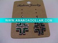 Wholesale new arrival 50dozens ancients silver oil drip dangle earrings wholesale
