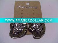 Wholesale new arrival 50dozens ancients silver oil drip dangle earrings wholesale